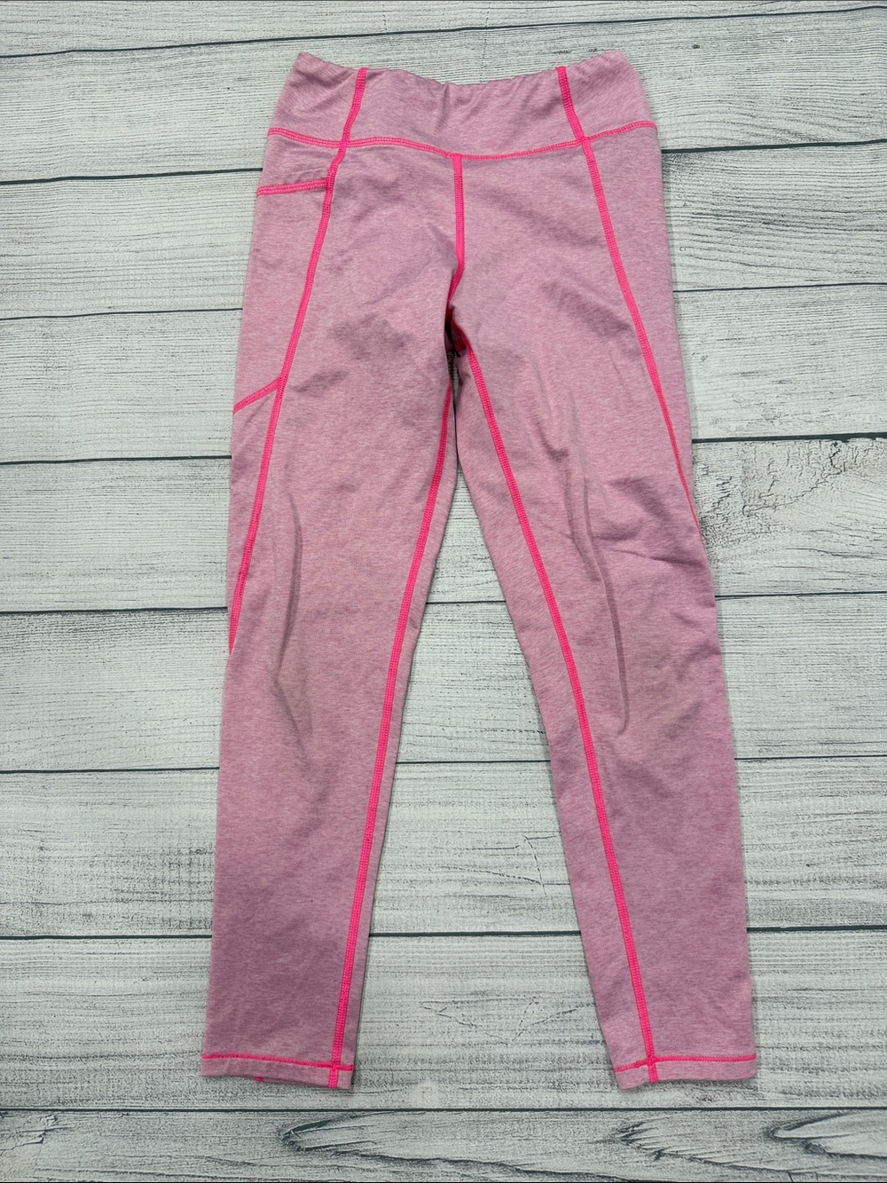 Vineyard Vines Girls Pink Athletic Leggings Size M